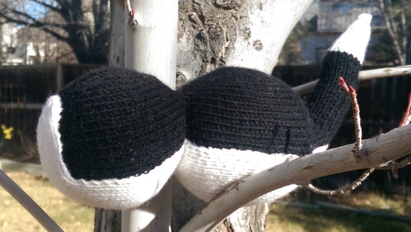 By this afternoon I had the body of the cat together. Not very appealing, is he?