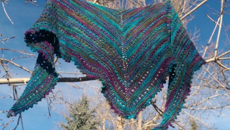 Finished Shawl