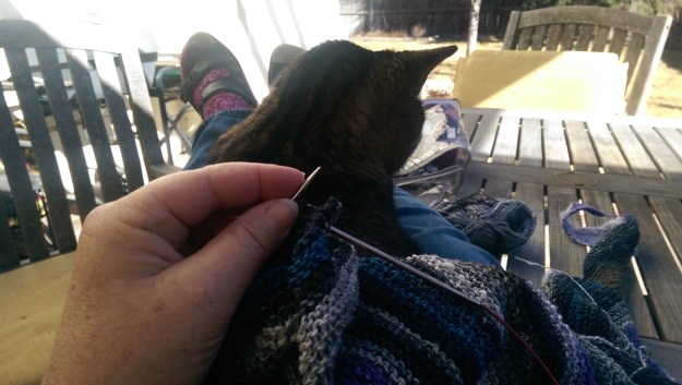Knitting with Mac
