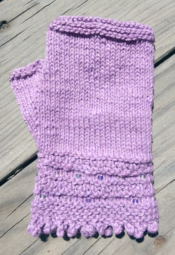 Beaded Mitt