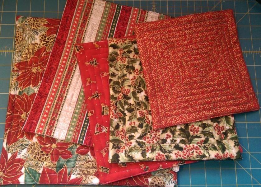 Quilted squares