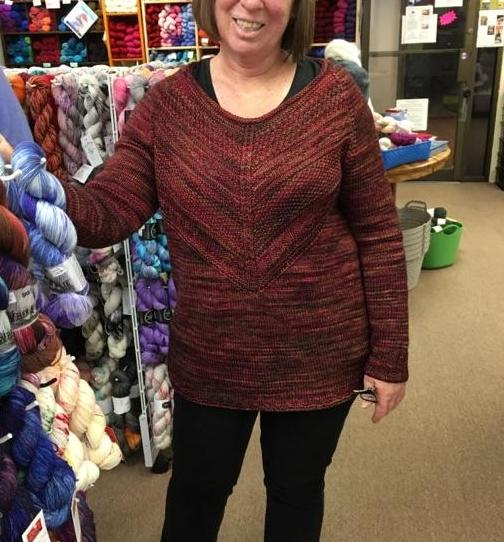 Finished sweater