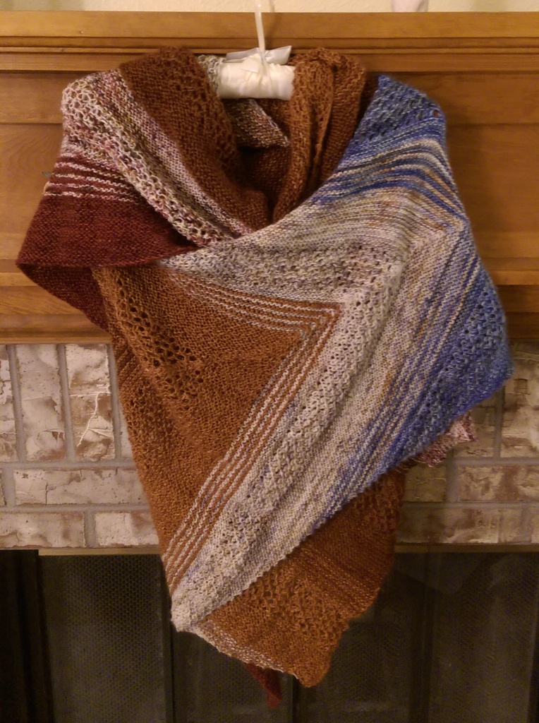 Finished Shawl