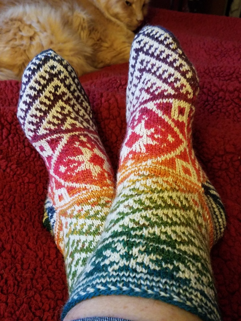 Finished socks.