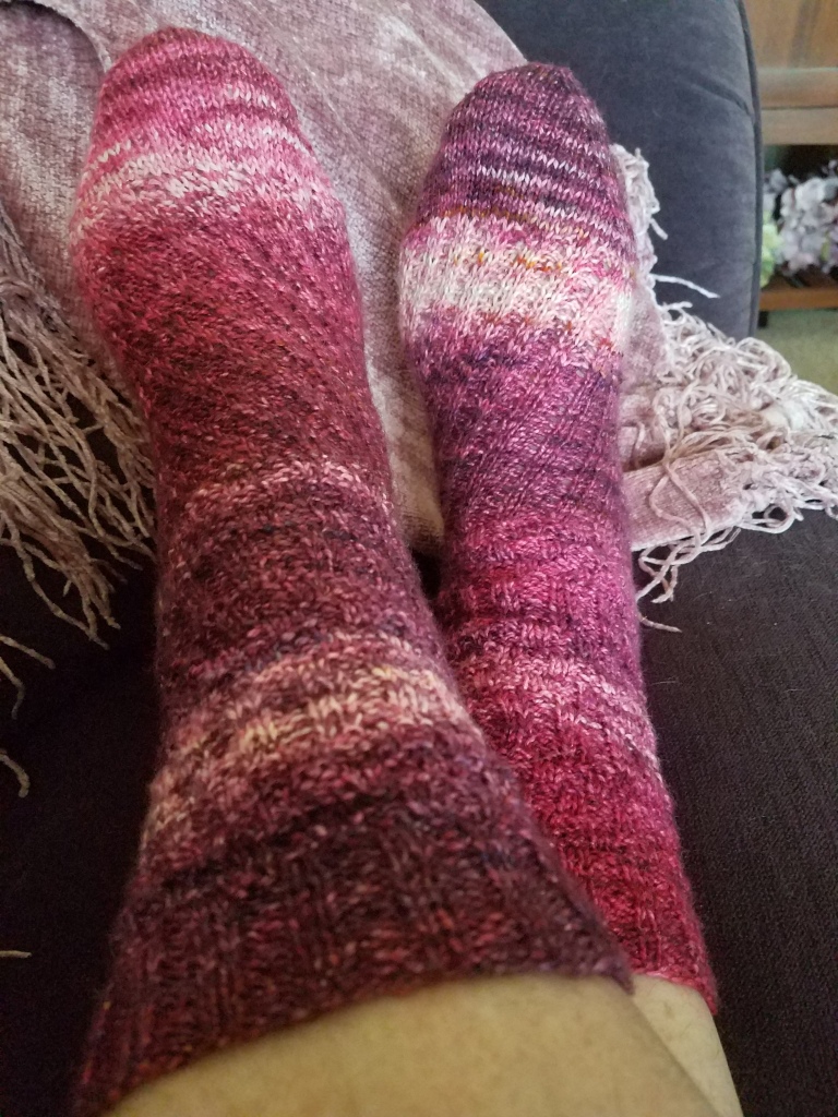 Finished socks