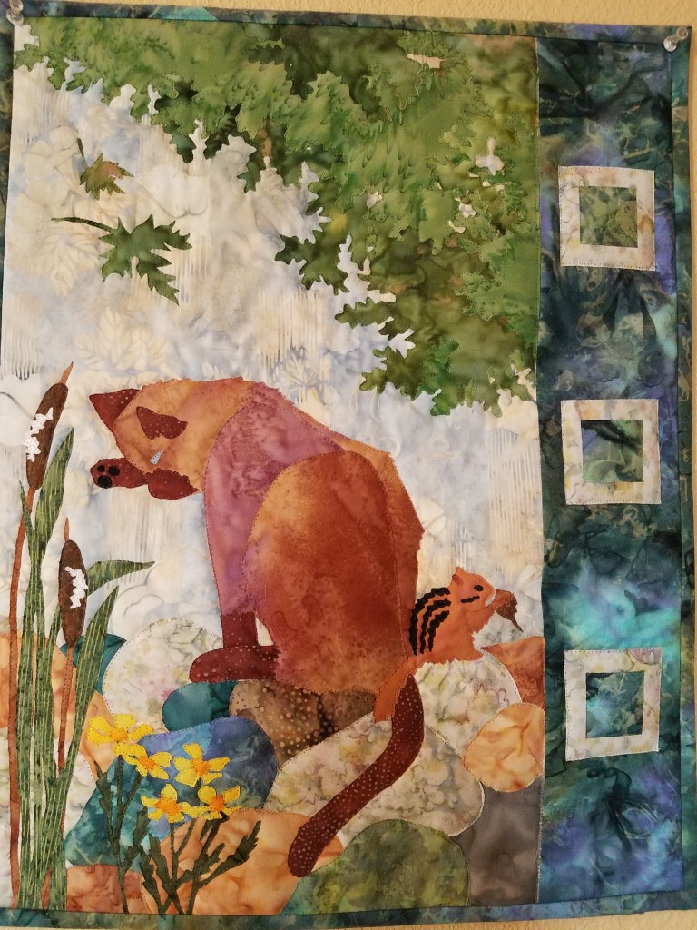 Siamese Cat quilt.