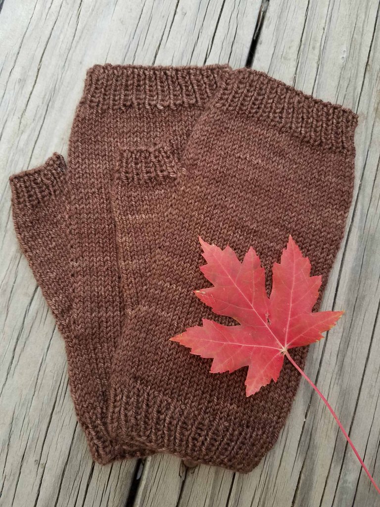 Fimgerless mitts.