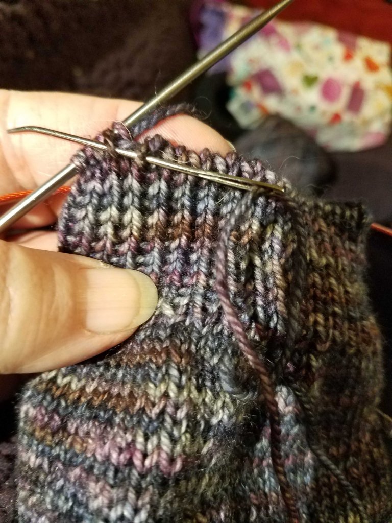 Tubular bind off.