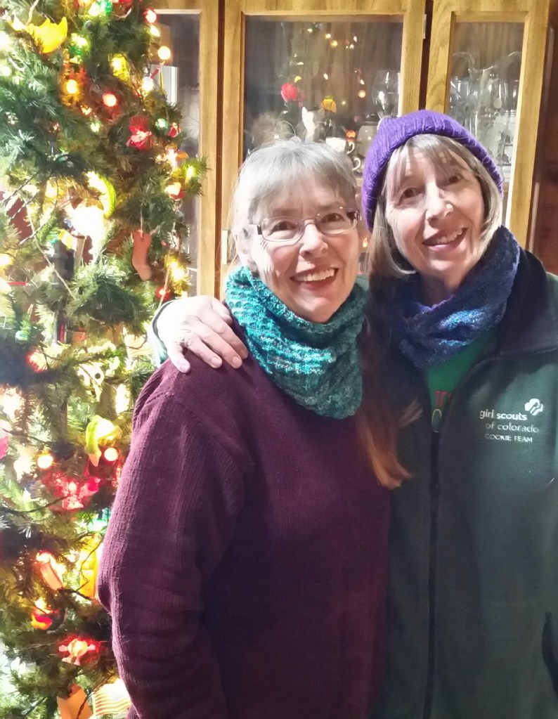 Cousins in knitted goods.