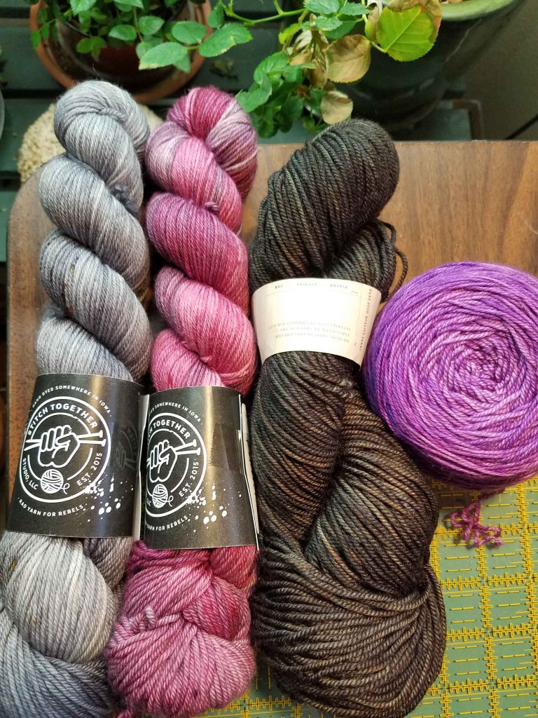 Yarn for sweater.