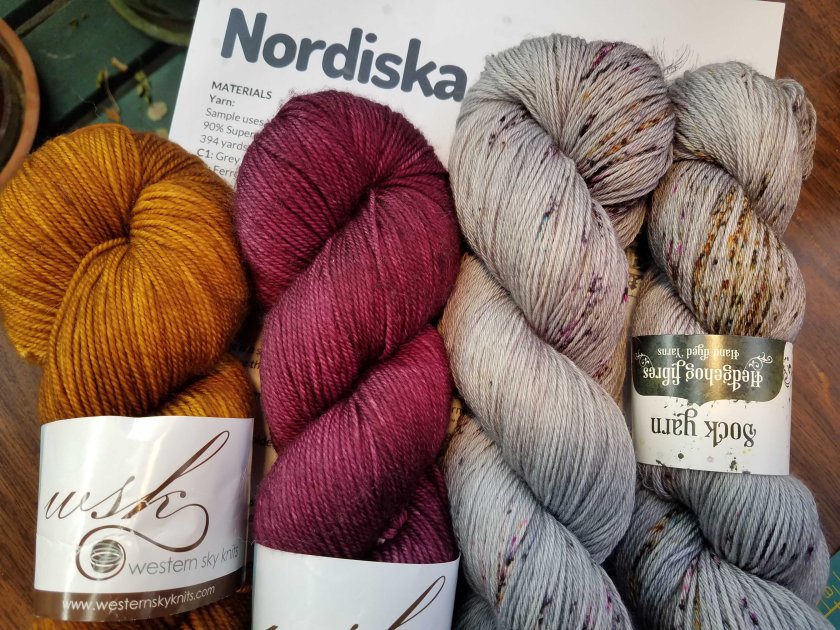 Yarn for Nordiska sweater.